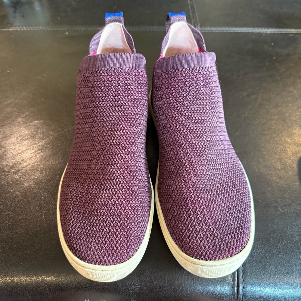 Rothy’s The Chelsea Berry Lattice Stitch Limited Edition Retired size 7
